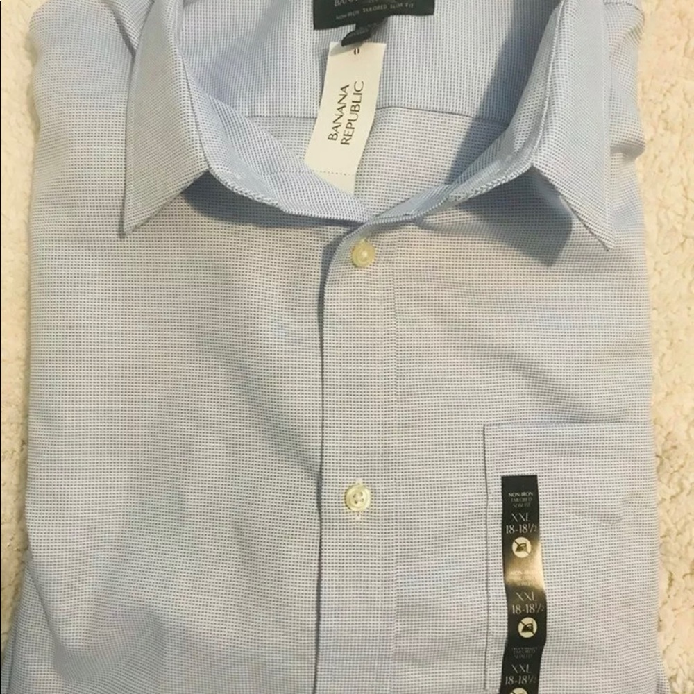 NWT Banana Republic Plus Size XXL shirt - Picture 2 of 7